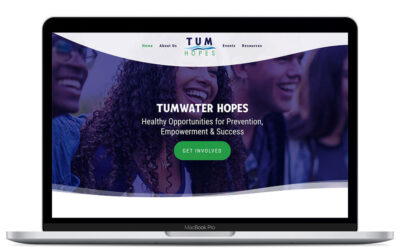Tumwater HOPES Coalition Website Design