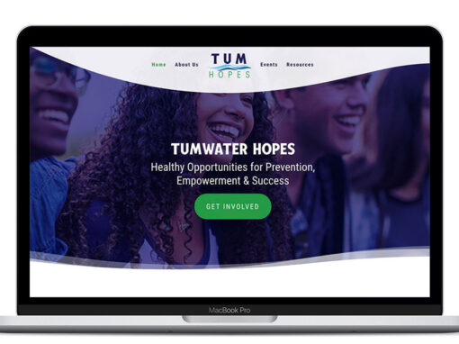 Tumwater HOPES Coalition Website Design