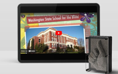 You’re not the only one at the Washington State School for the Blind