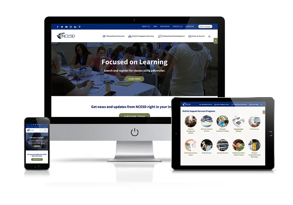 Meridian School District Website Redesign