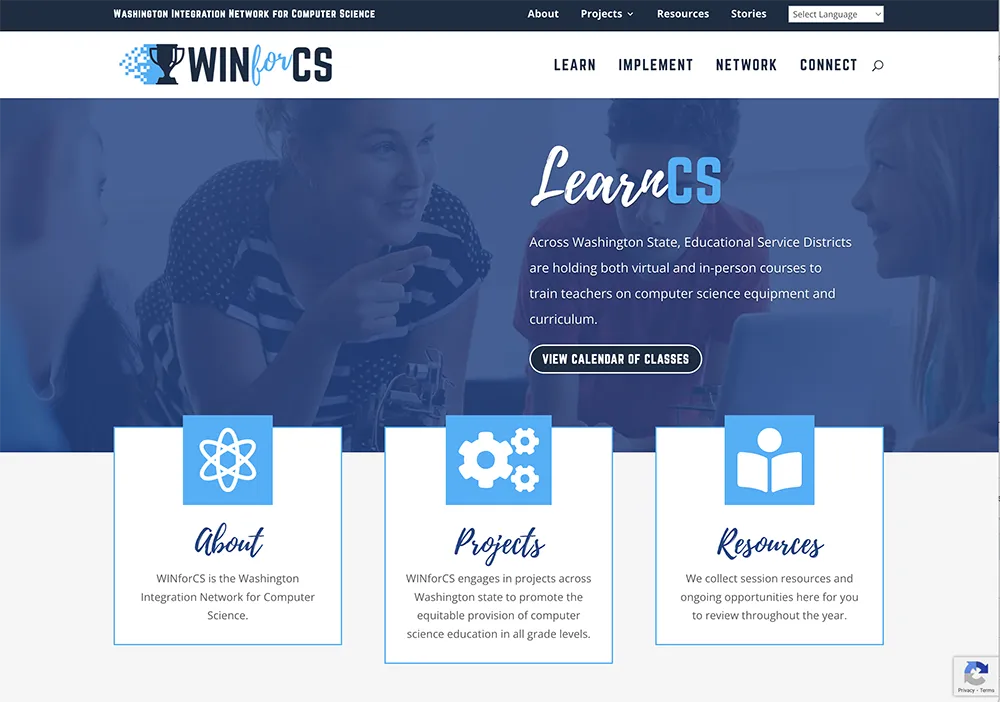 WINforCS Home page