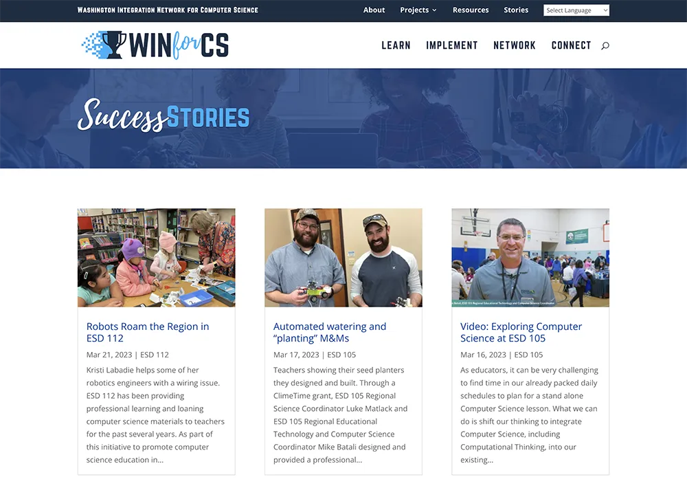 WINforCS Success Stories