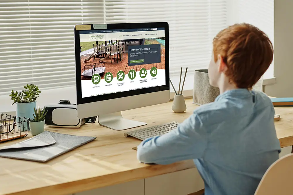 pic-green-mtn Green Mountain School District Website Redesign