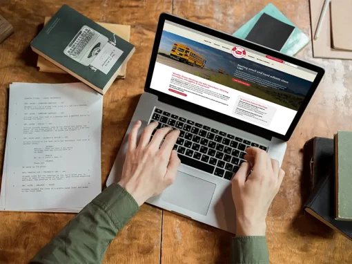 Rural Education Center Website Redesign and Logo Refresh