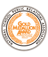 NSPRA Gold Medallion Award Badge